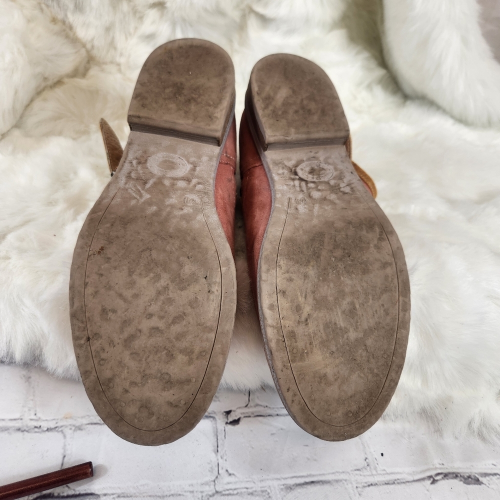 Sundance Suede Zip-Up Gold Buckle Booties - Picture 14 of 16